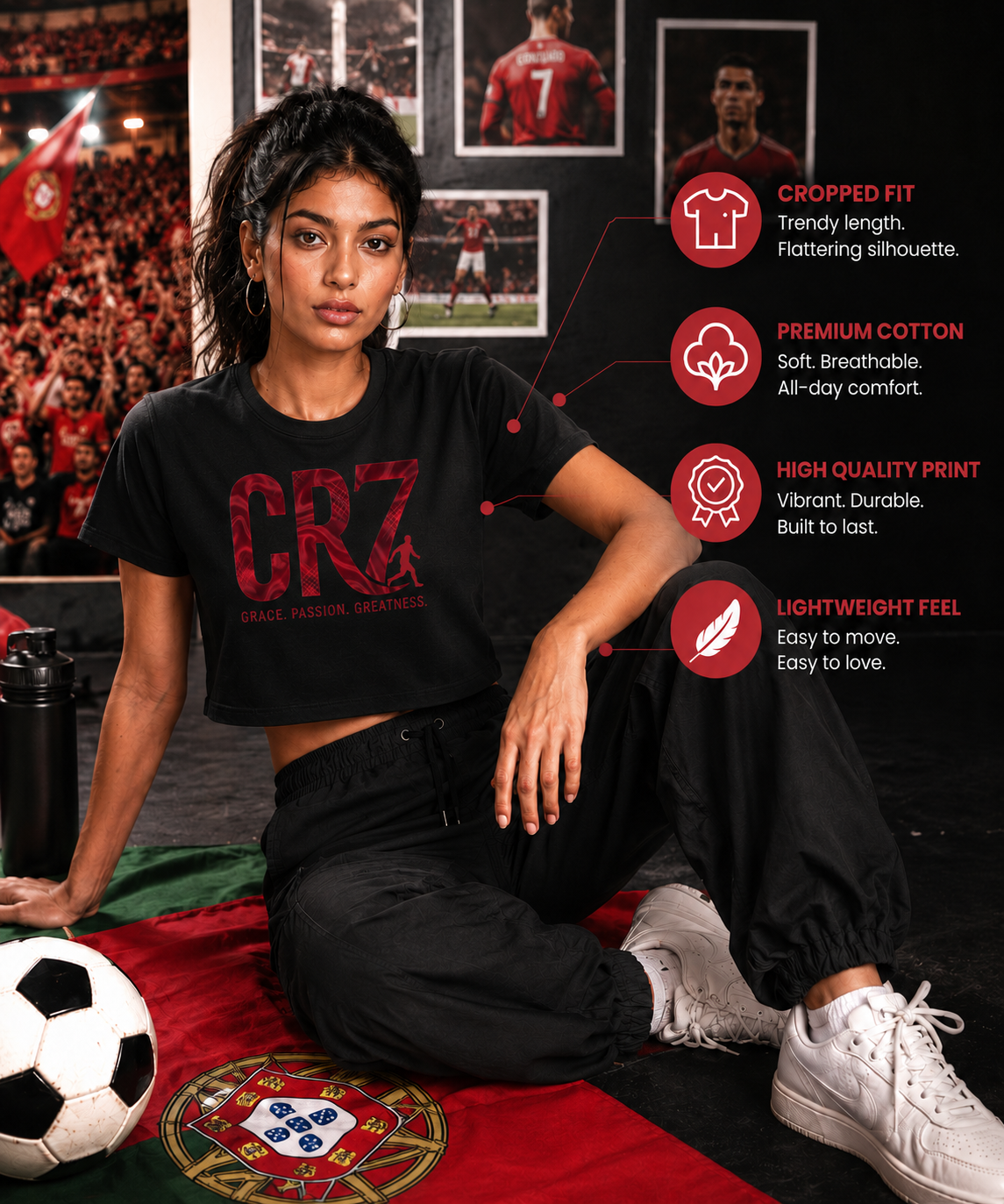 CR7 - GRACE.PASSION.GREATNESS