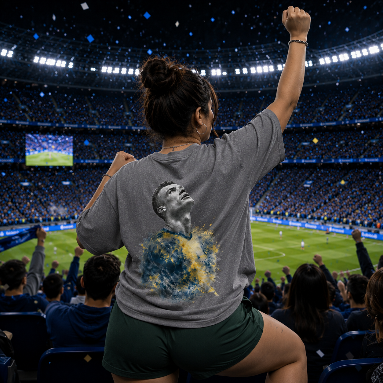 Ronaldo "I Am Unstoppable" - Oversized