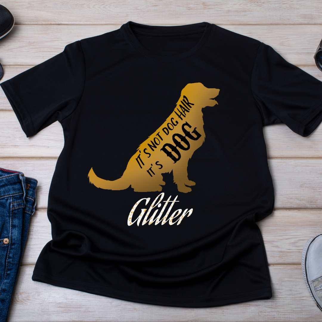 Golden: Its Not Dog Hair Its Dog Glitter