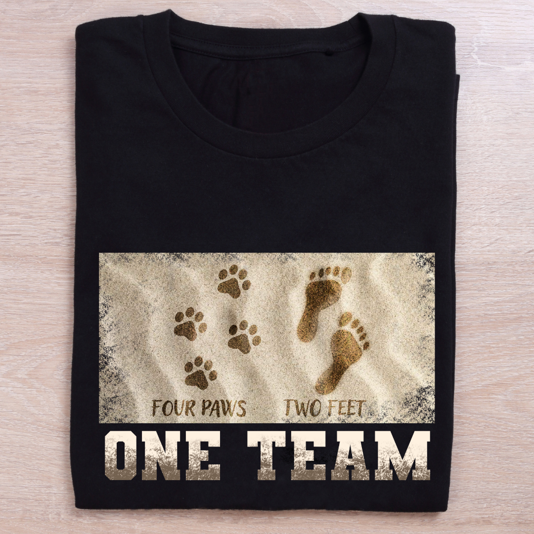 Four Paws Two Feet One Team