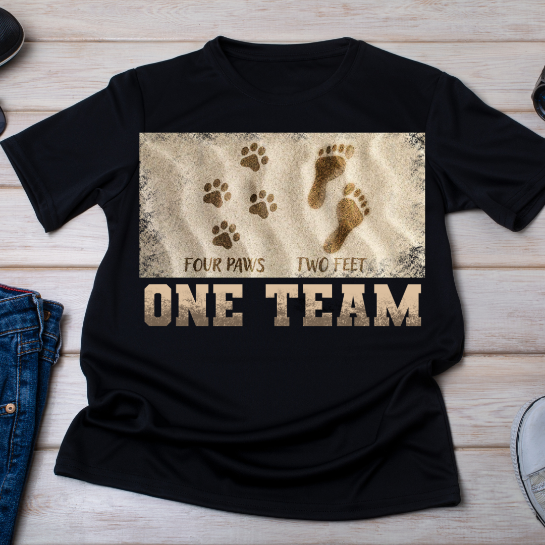 Four Paws Two Feet One Team