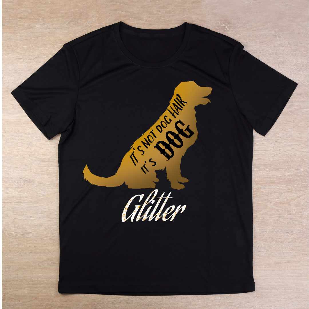 Golden: Its Not Dog Hair Its Dog Glitter