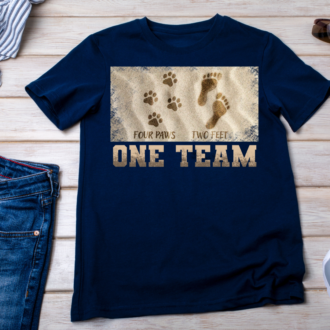 Four Paws Two Feet One Team