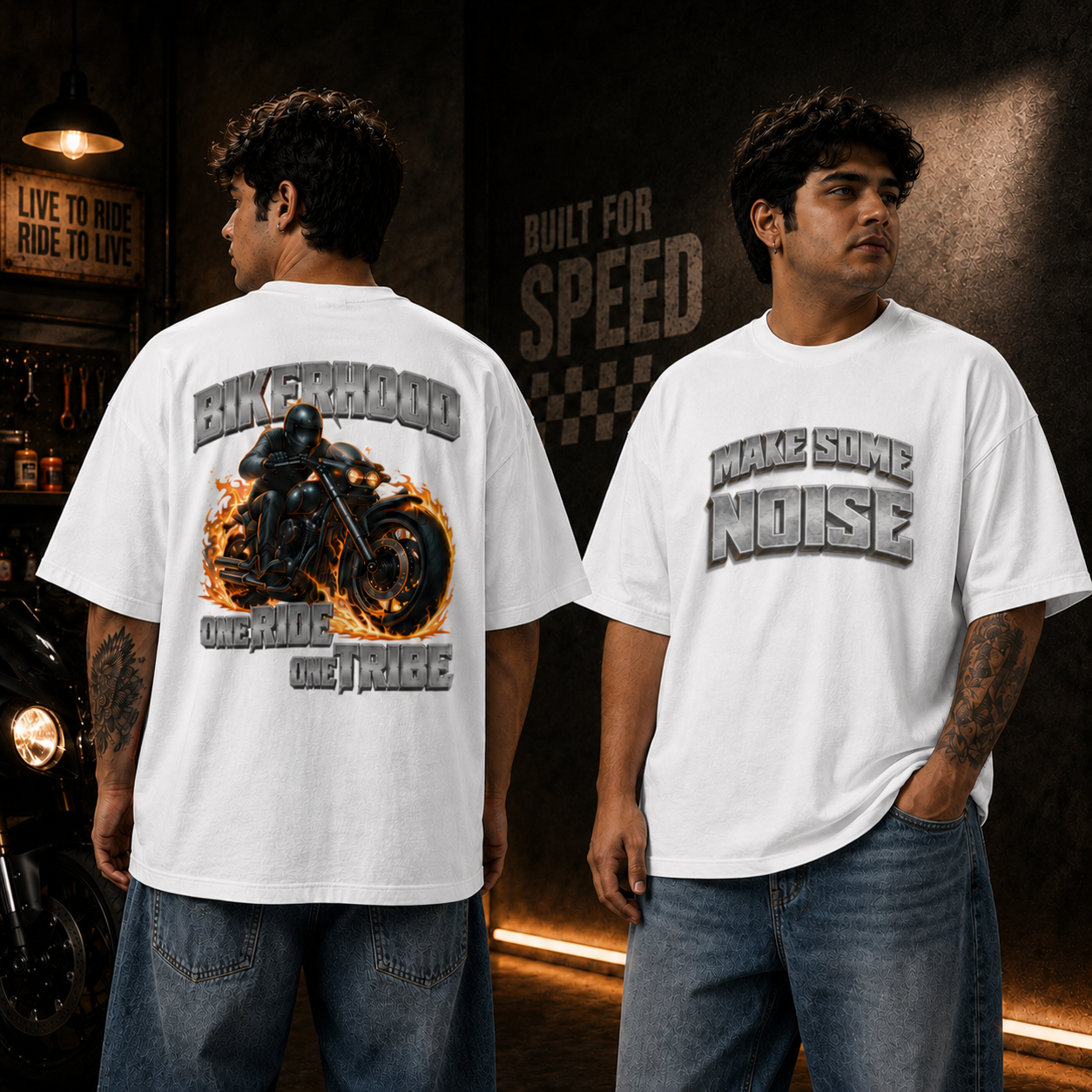 BikerHood - One Tribe - Oversized
