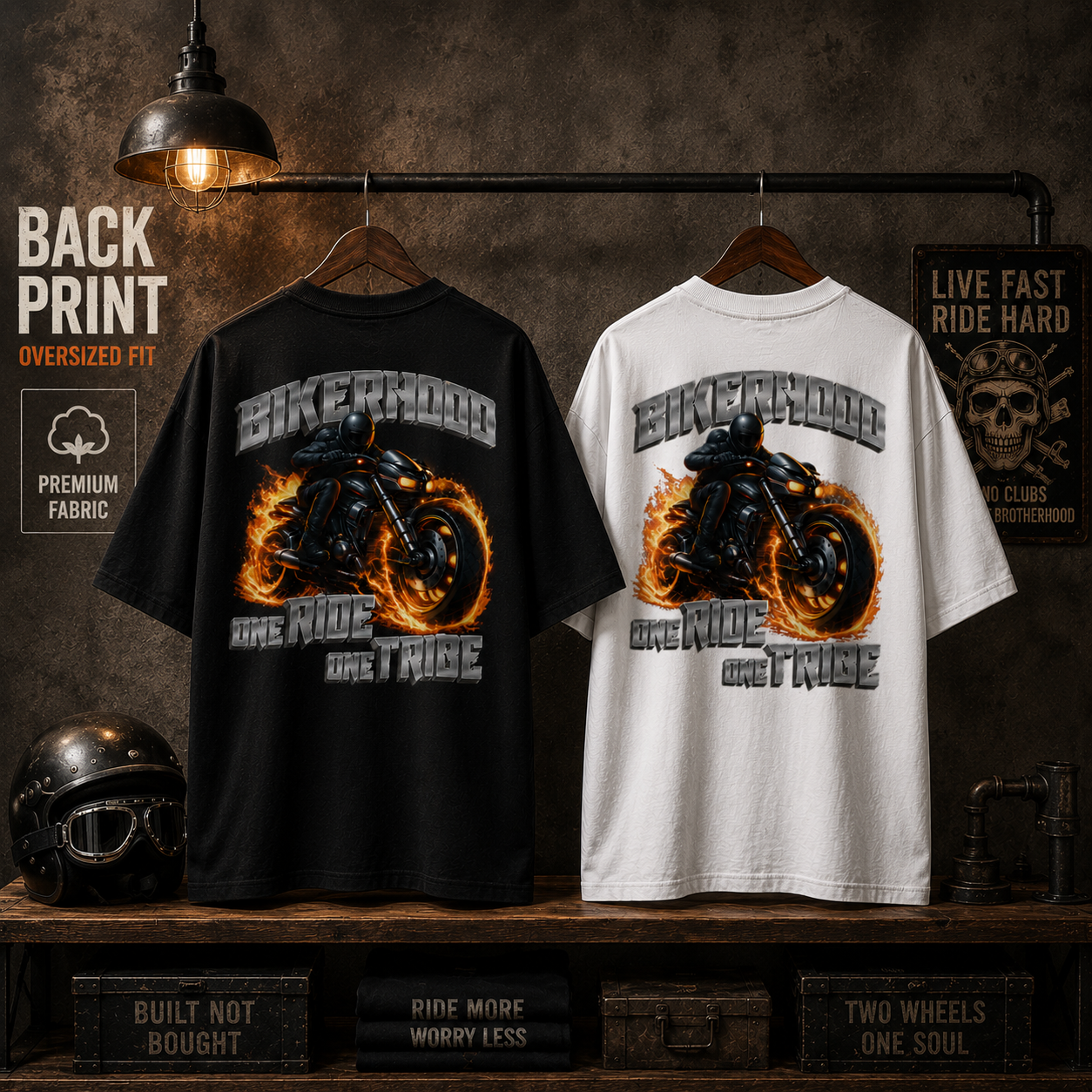 BikerHood - One Tribe - Oversized
