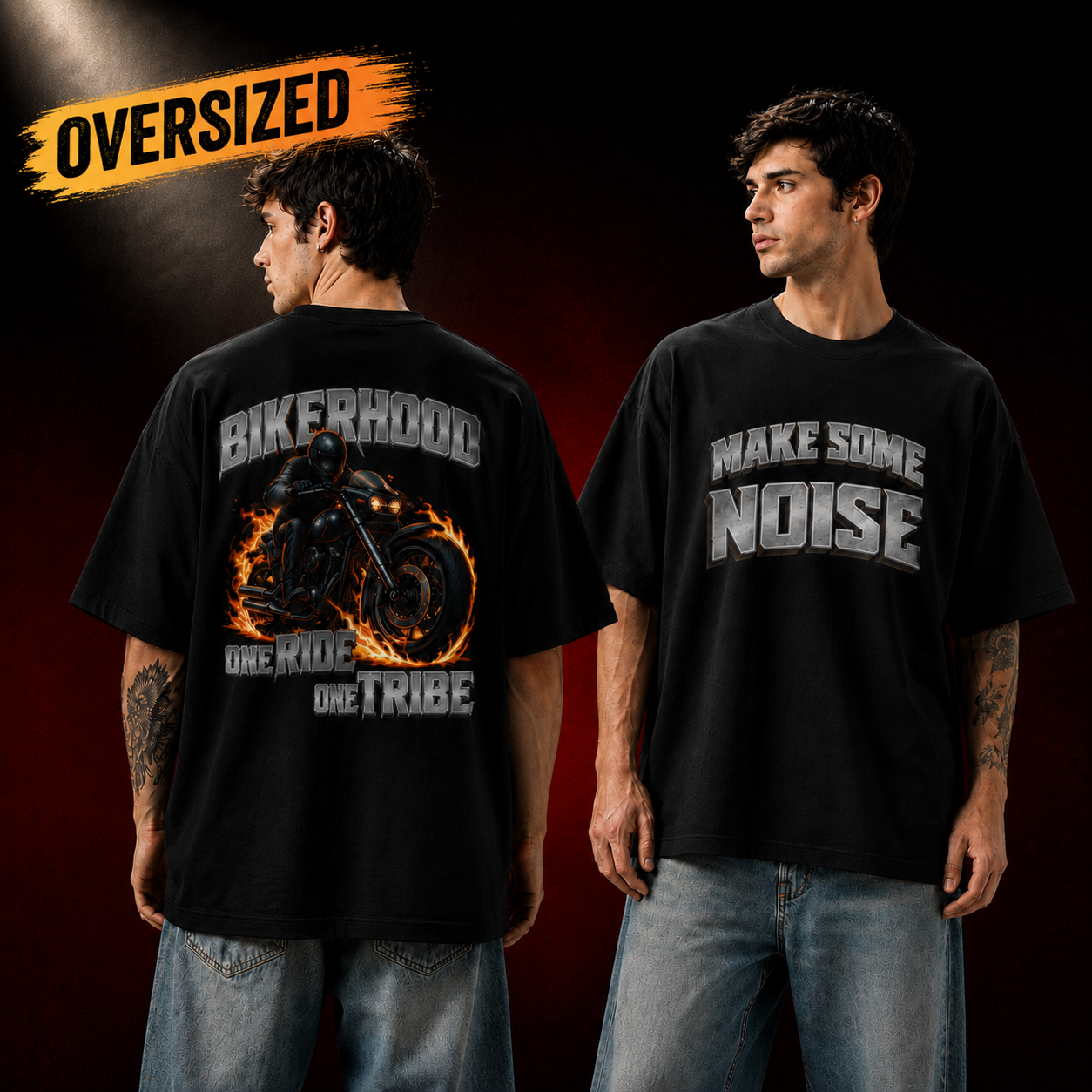 BikerHood - One Tribe - Oversized