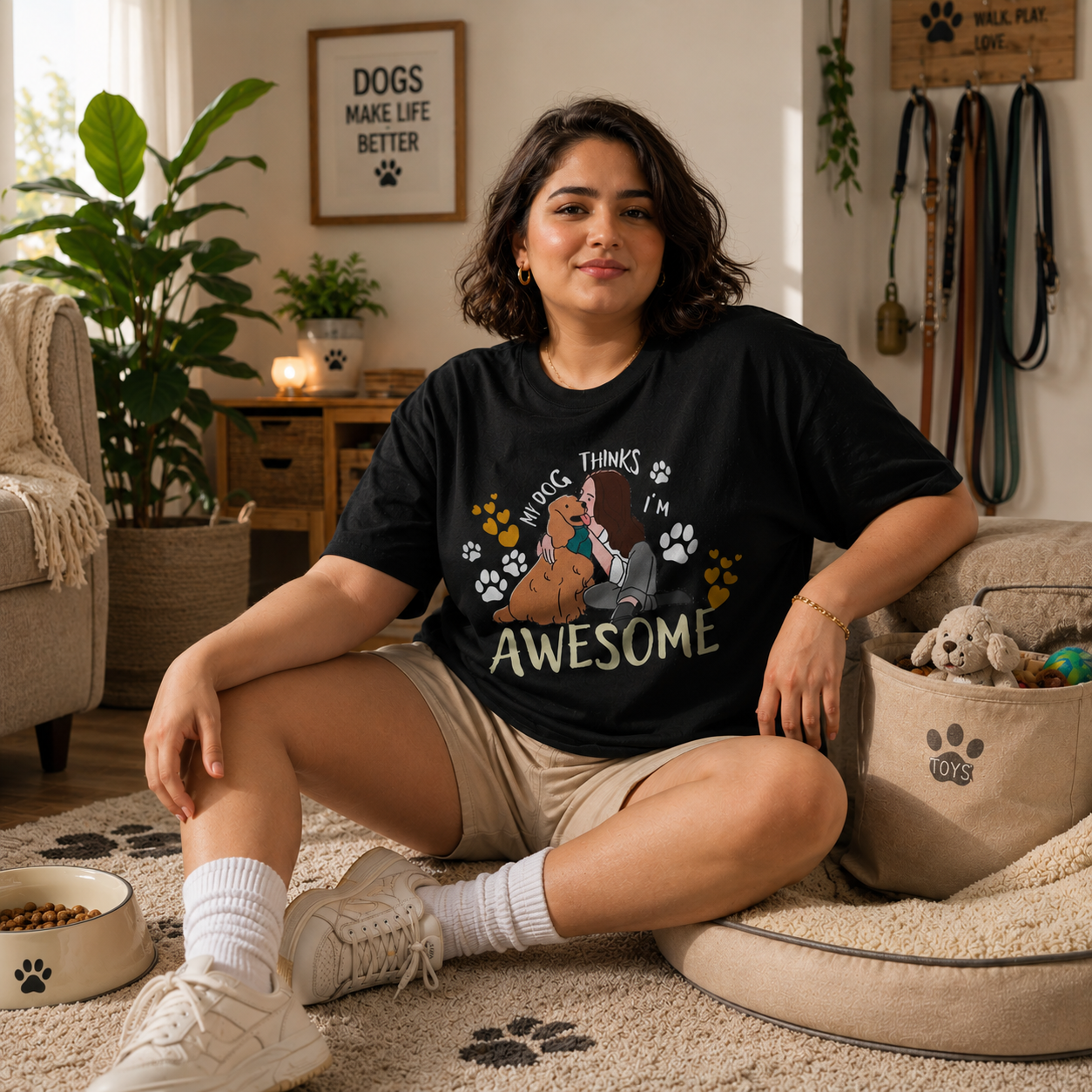My Dog Thinks I am Awesome