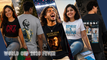 UnikornTribes World Cup 2026 football fan t-shirts and crop tops for men and women