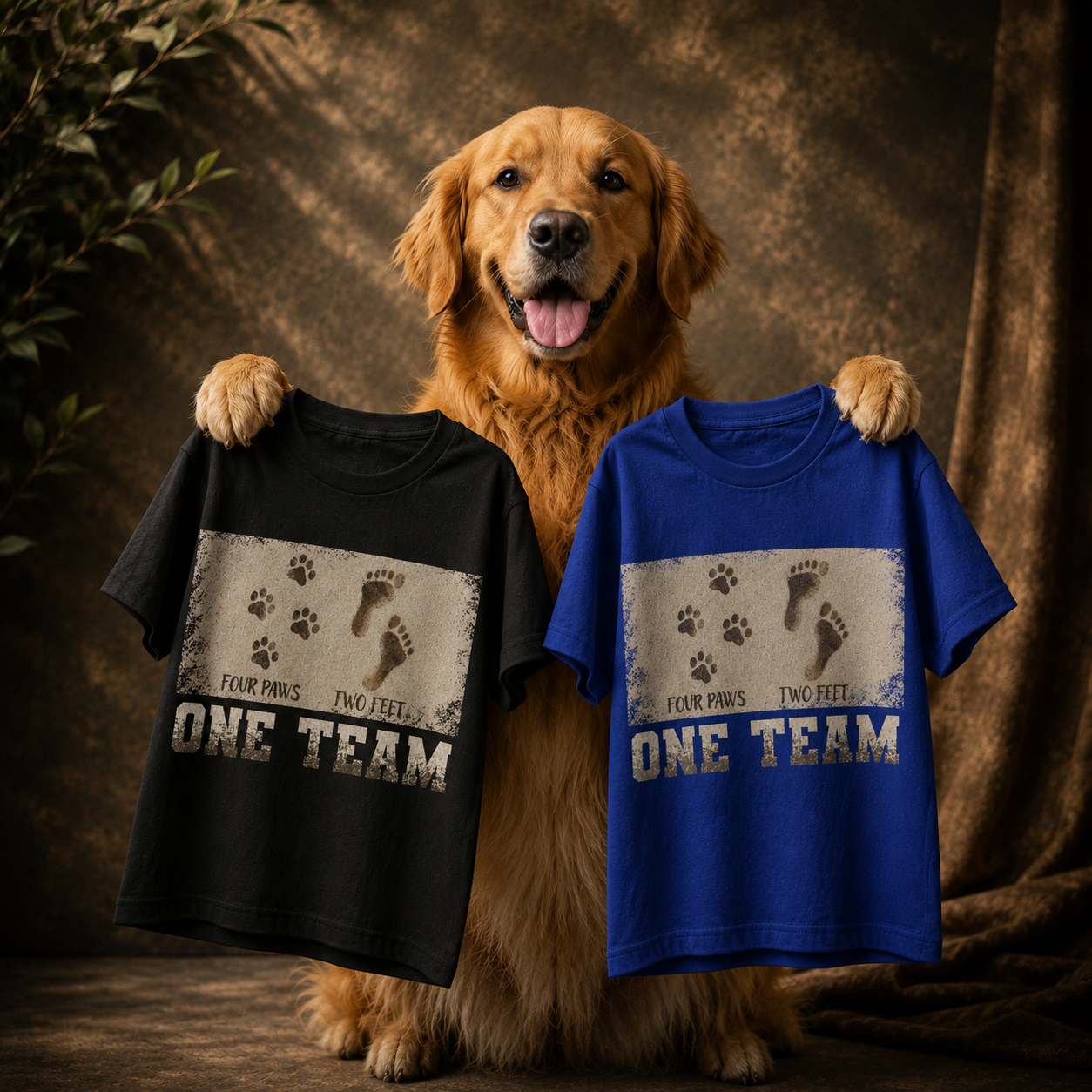Four Paws Two Feet One Team