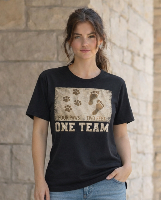 Four Paws Two Feet One Team