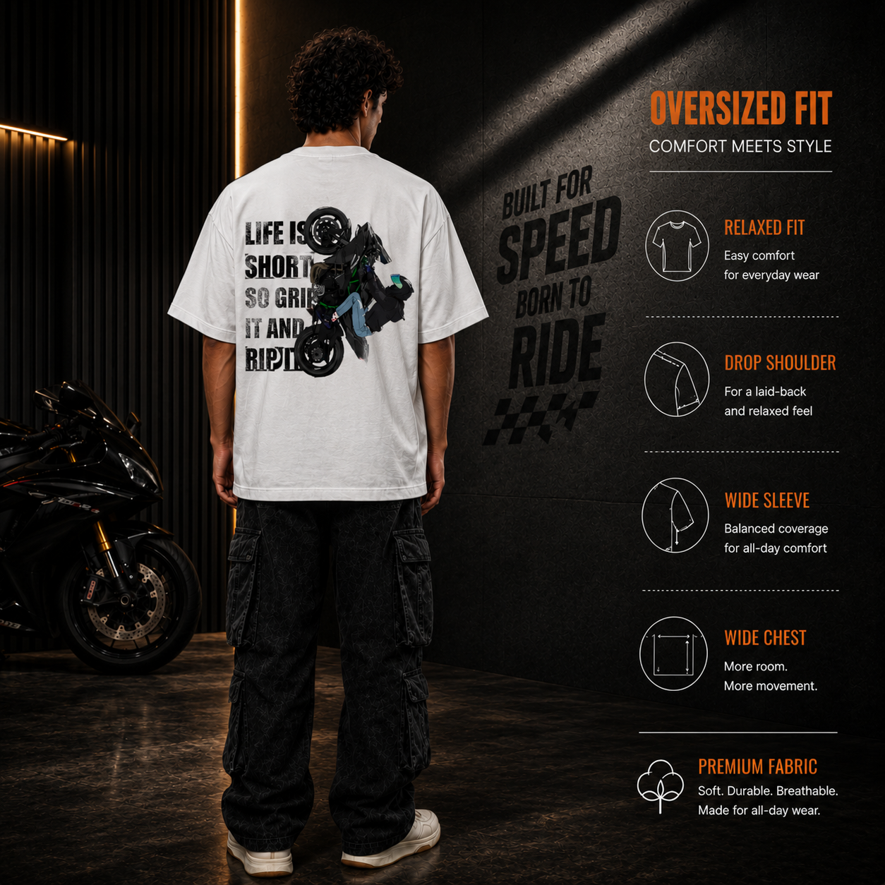 Grip It and Rip It - Oversized
