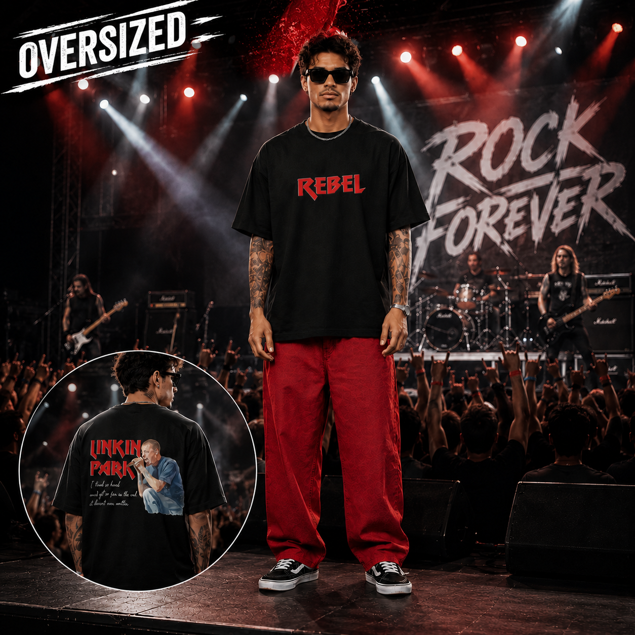 Linkin Park - I tried so hard - Oversized