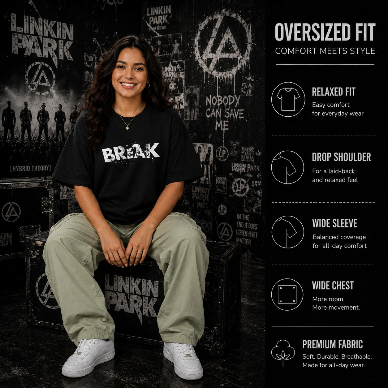 I Love Linkin Park - Oversized