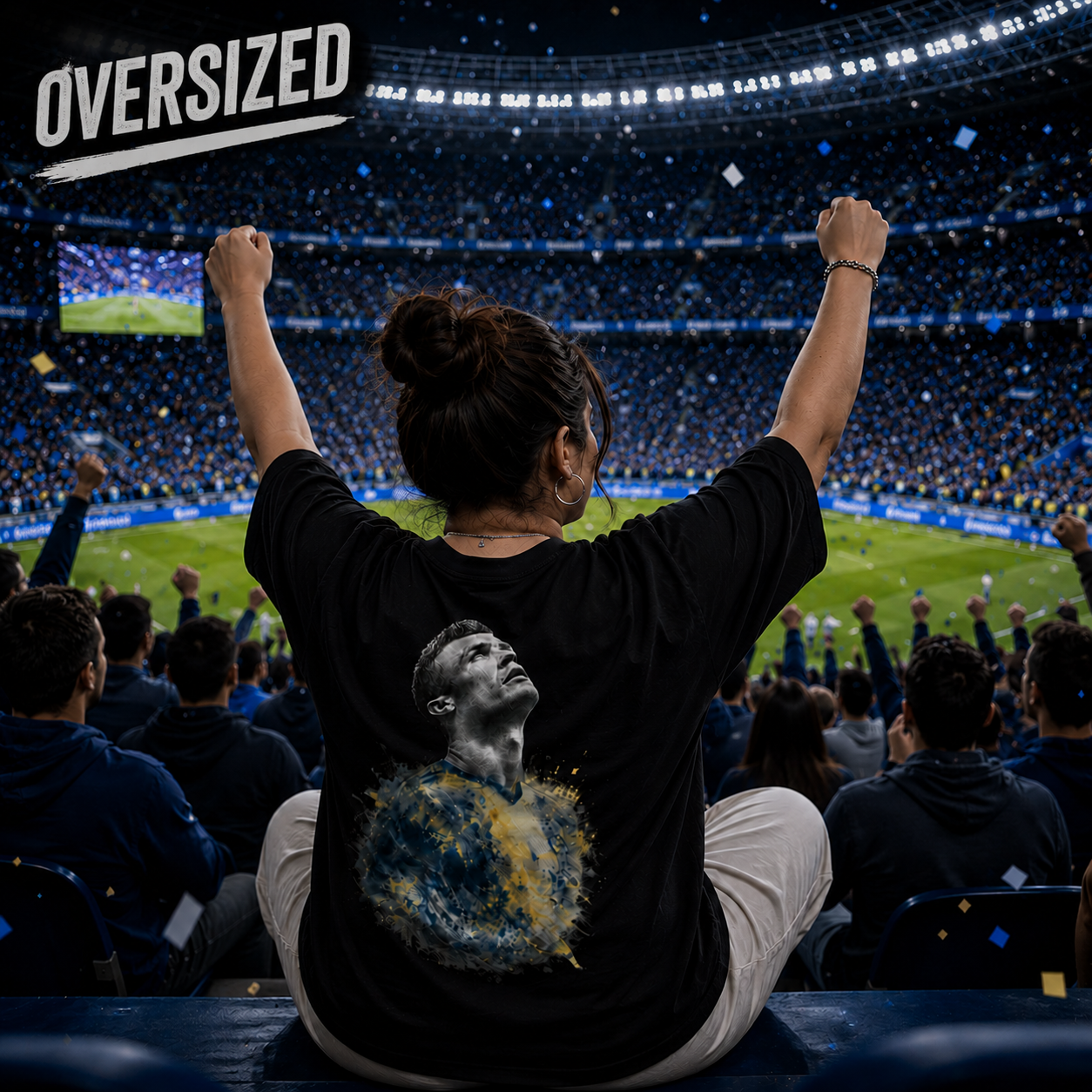 Ronaldo "I Am Unstoppable" - Oversized